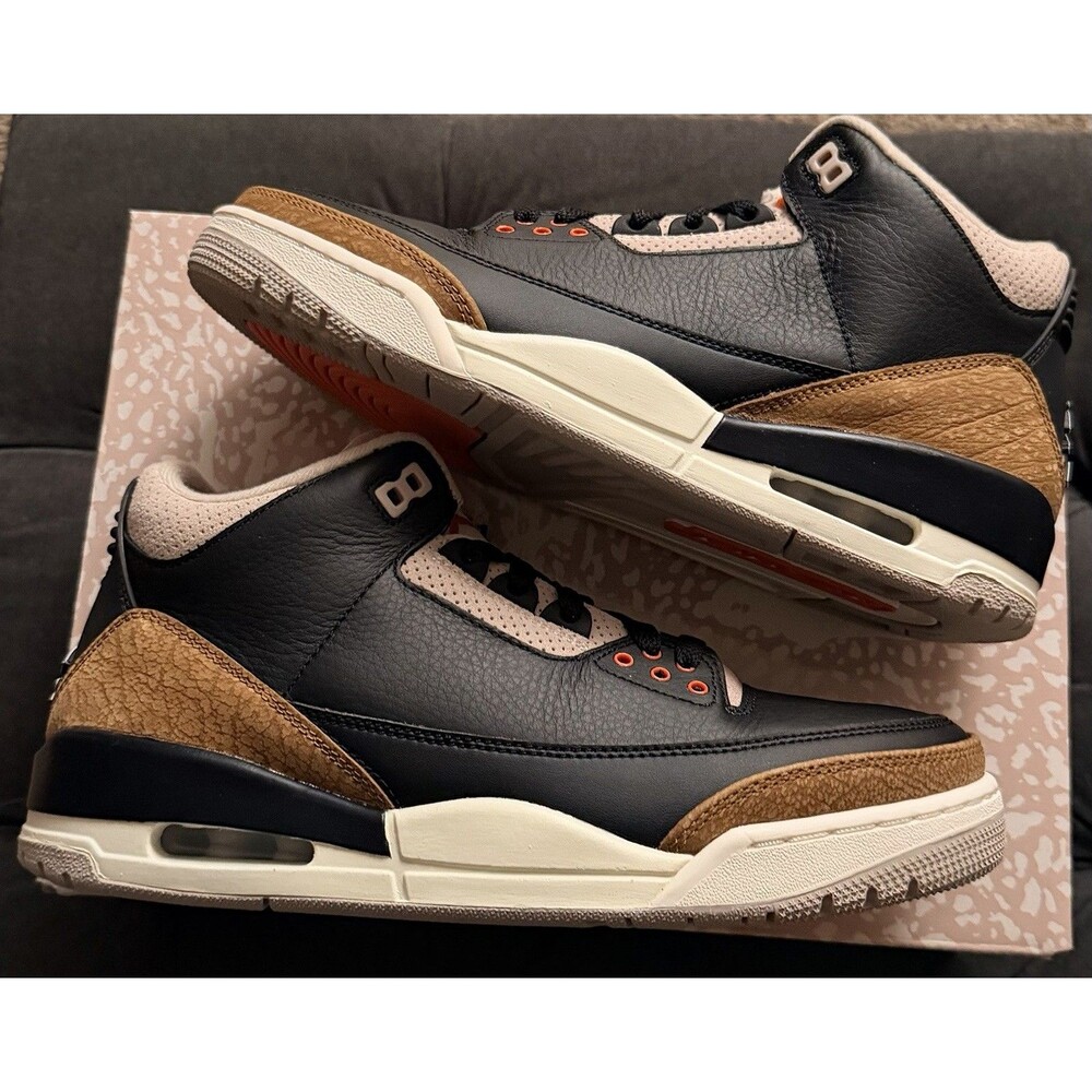 Jordan 3 Retro Mid Desert Elephant CT8532-008 Men's Size 9